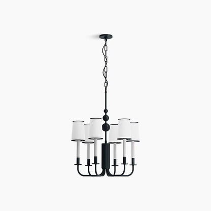 Kohler Tresdoux 6 Light Chandelier (Gunmetal)