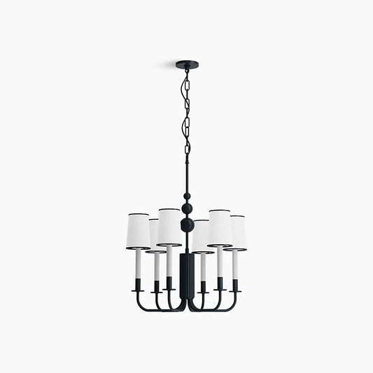 Kohler Tresdoux 6 Light Chandelier (Polished Brass)