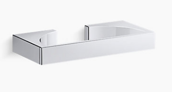Kohler Minimal Toilet Tissue Holder (Polished Chrome)