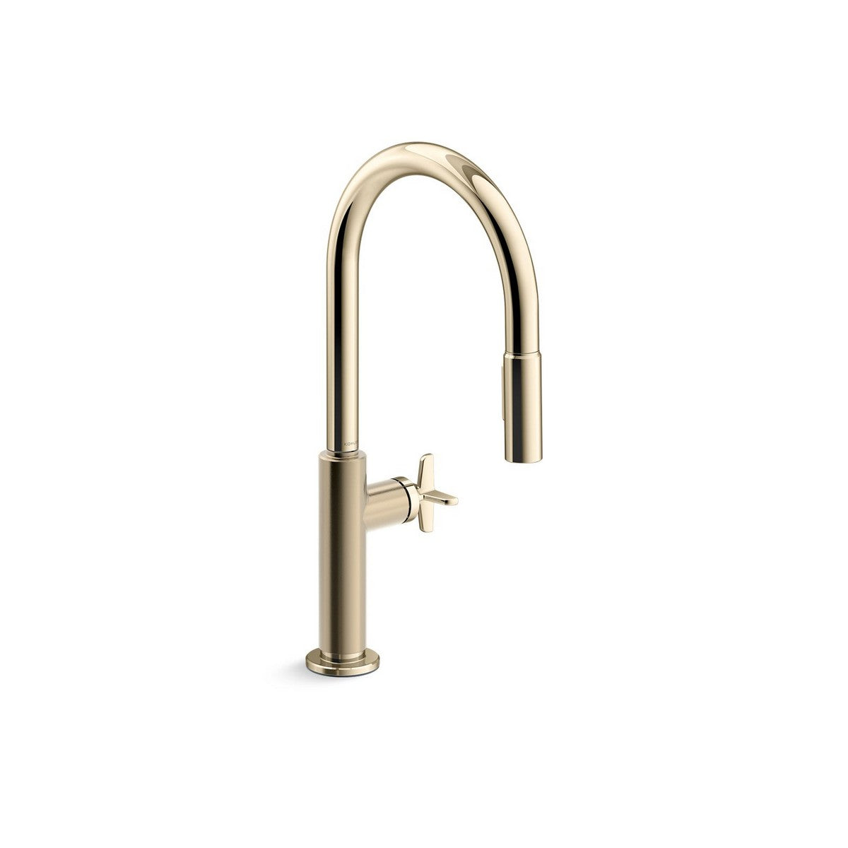 Kohler Billet Touchless PD Faucet Cross Handle (Antique French Gold)