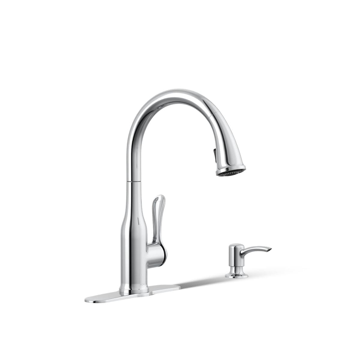 Kohler Motif Pull-Down Faucet (Polished Chrome)