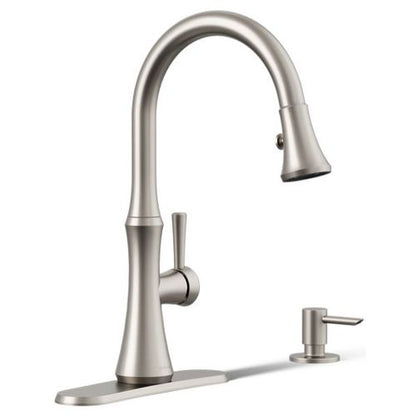Kohler Kaori Pull-Down Kitchen Faucet (Vibrant Stainless)