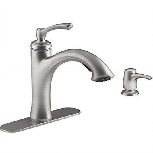 Kohler Elliston Pullout Kitchen Faucet (Vibrant Stainless)