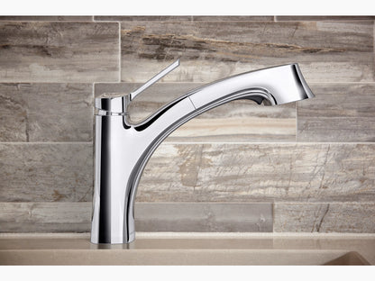 Kohler Maxton Pull-Out Kitchen Faucet (Polished Chrome)