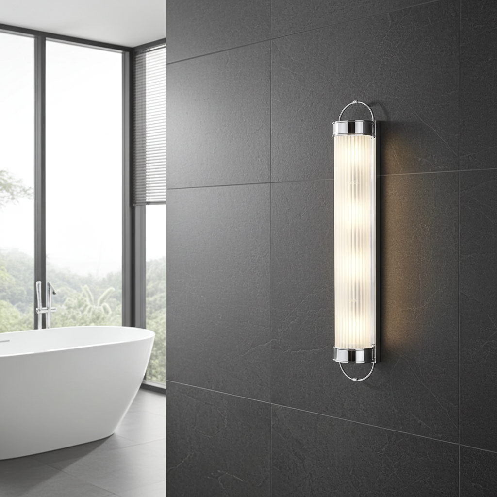 Kohler Terret 4 Light Bath Bar (Polished Chrome)