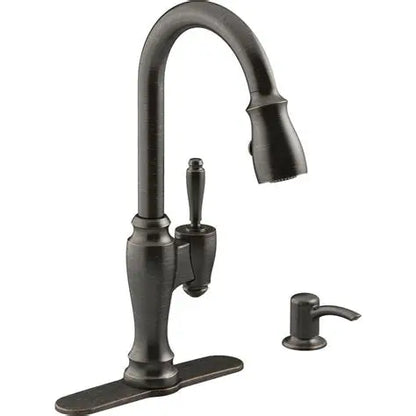 Kohler Arsdale Pull-Down Kitchen Faucet (Oil-Rubbed Bronze)