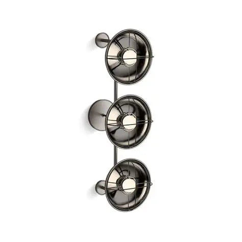 Kohler Modern Farm 3 Light Sconce (Vintage Nickel)