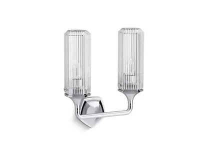 Occasion 2 Light Sconce (Polished Chrome)