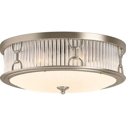 Terret 3 Light Flush Mount (Brushed Bronze)