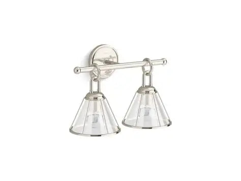 Terret 2 Light Sconce (Polished Nickel) (27742-SC02-SNL)