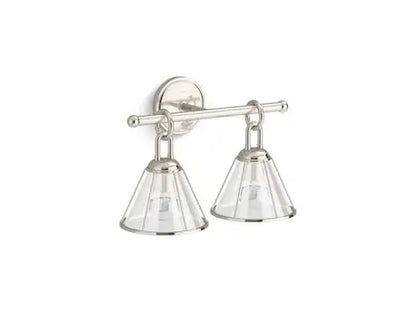Terret 2 Light Sconce (Polished Nickel) (27742-SC02-SNL)