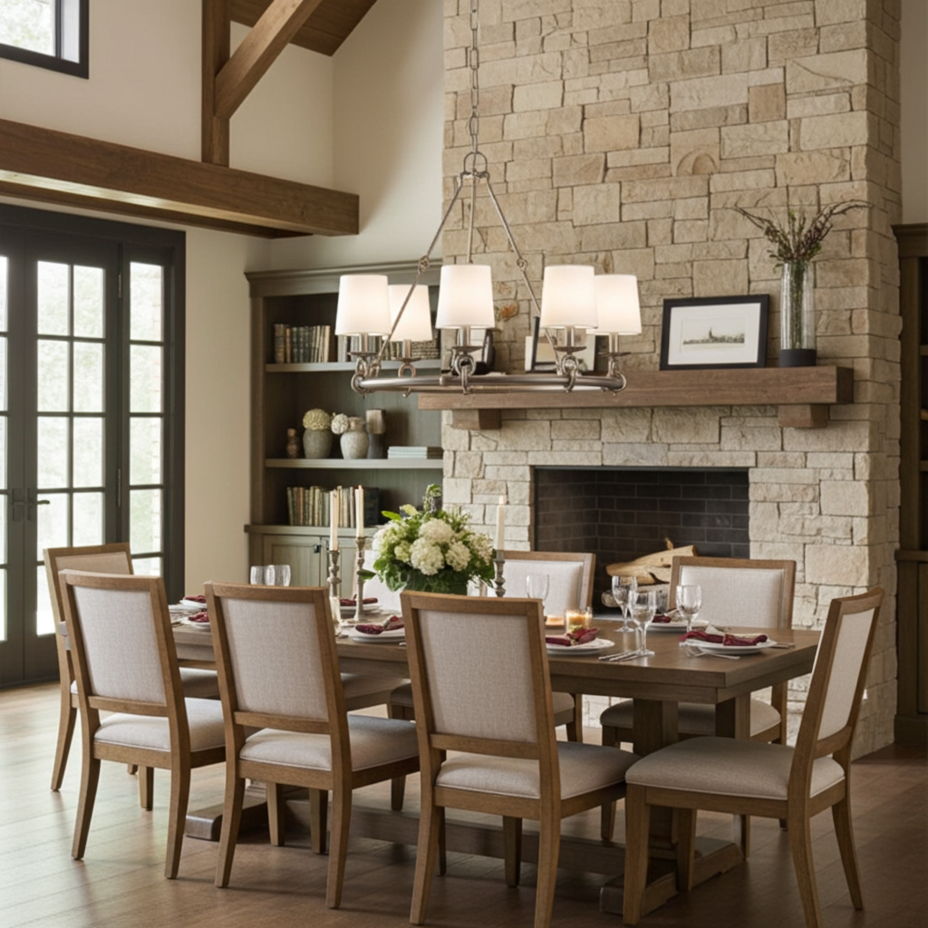 Kohler Terret 6 Light Chandelier (Brushed Bronze)