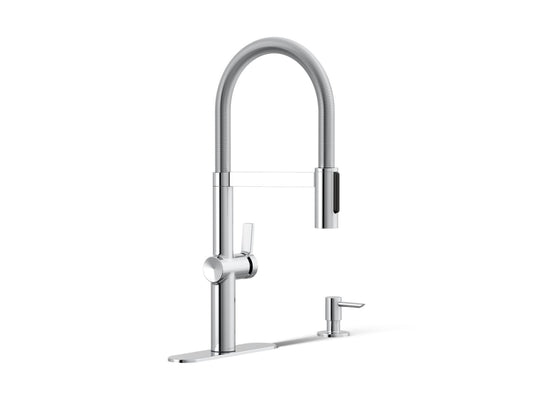 Kohler Koi Semi-Pro Kitchen Faucet (Polished Chrome)
