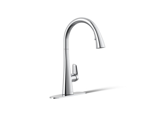 Kohler Anessia Touchless Pull-Down Kitchen Faucet (Polished Chrome)