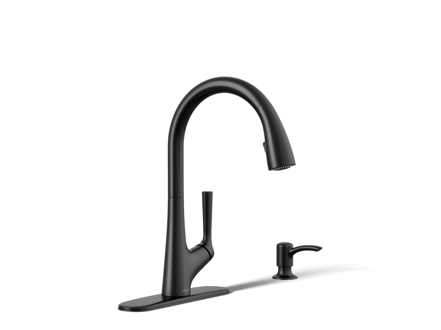 Kohler Malleco Touchless Kitchen Faucet (Matte Black)