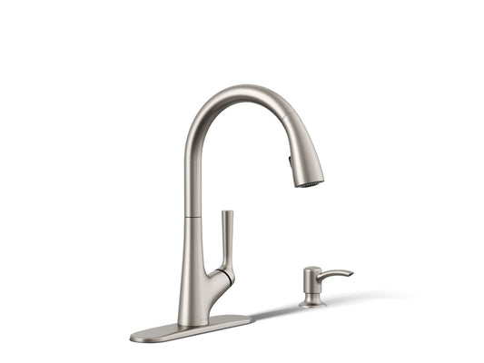 Kohler Malleco Touchless Kitchen Faucet (Vibrant Stainless)