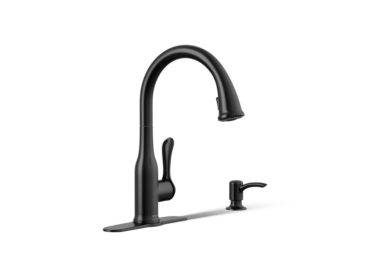 Kohler Motif Pull-Down Faucet (Matte Black)