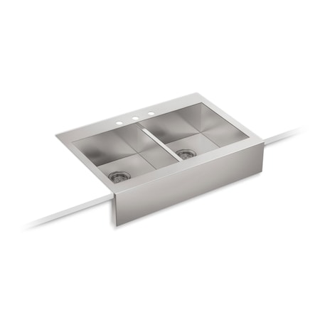 Kohler Vault 36 Inch Stainless Steel Apron Front Sink