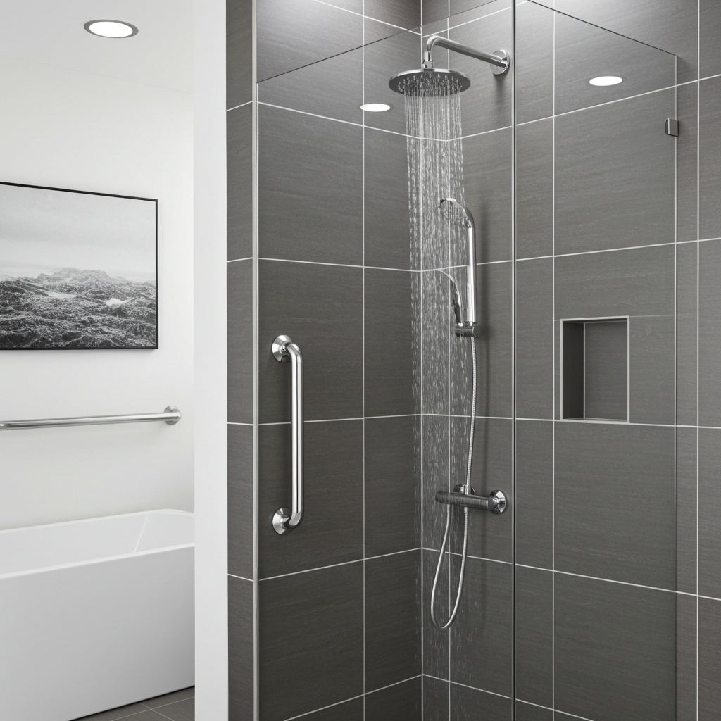 Kohler Occasion 24" Grab Bar (Vibrant Titanium)
