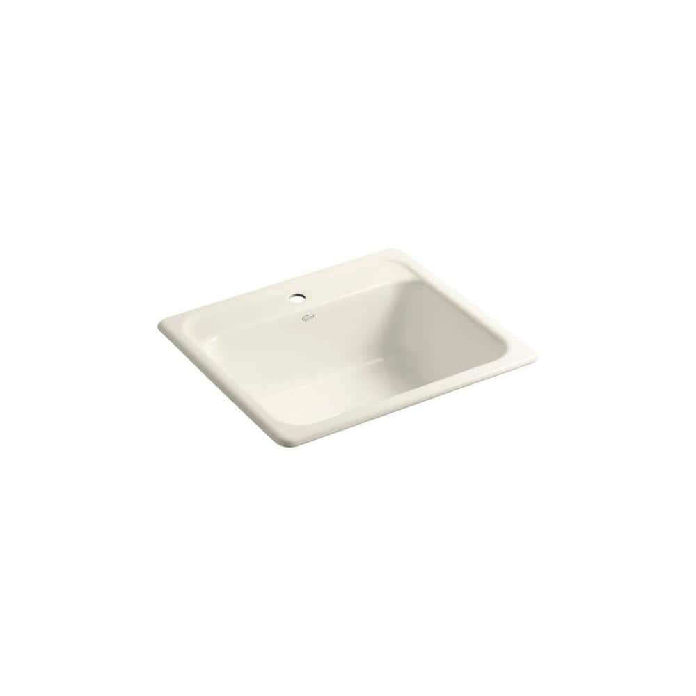 Kohler Mayfield 25x22 SR Sink (Biscuit)