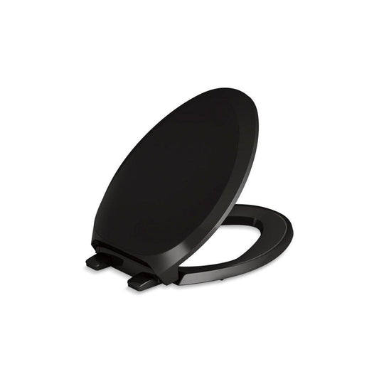 Kohler French Curve ReadyLatch Toilet Seat (Black)