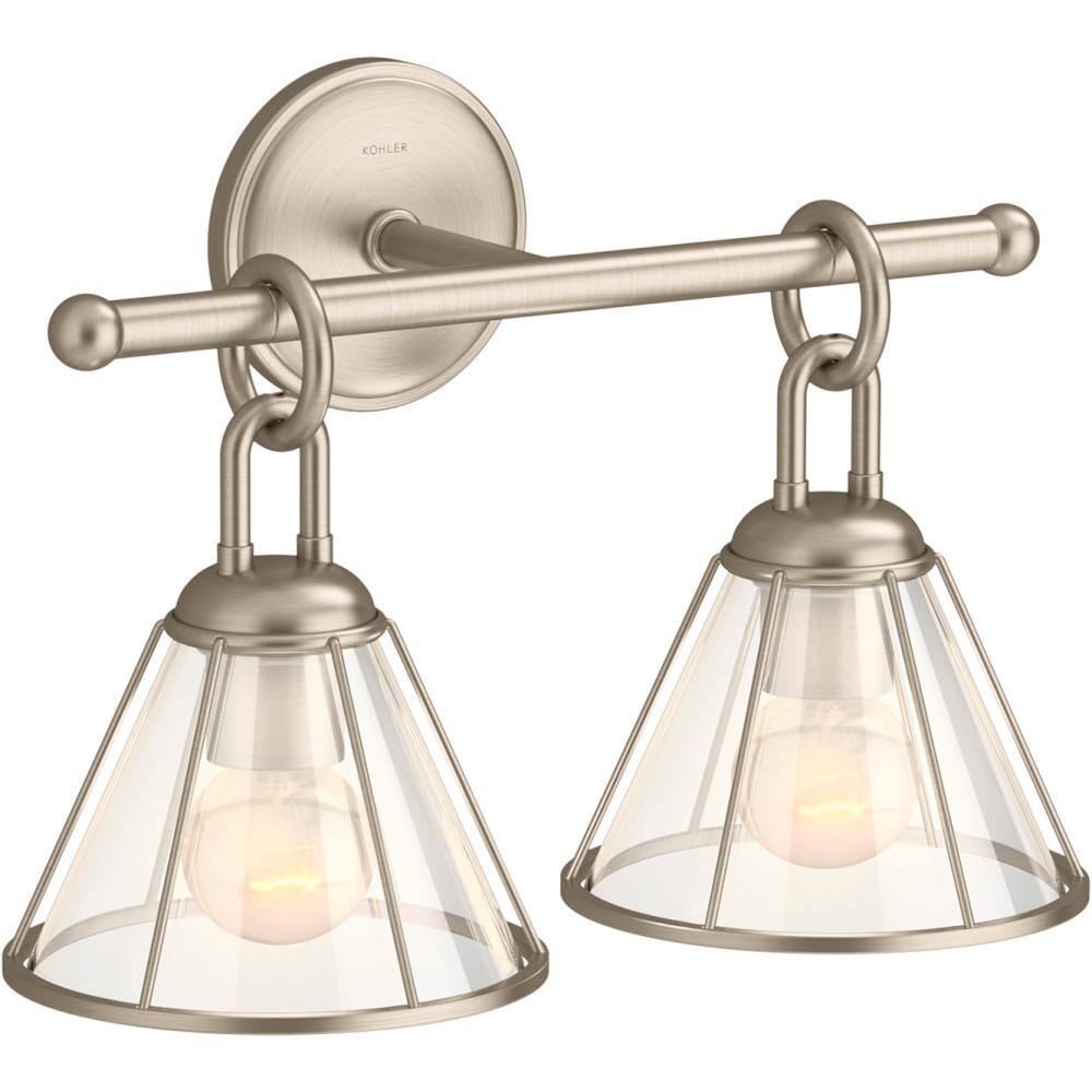 Terret 2 Light Bath Bar (Brushed Bronze) 27752-SC02-BVL