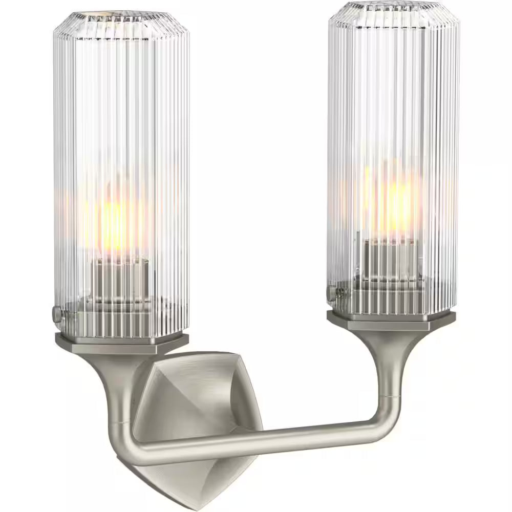 Occasion 2 Light Sconce (Brushed Nickel)