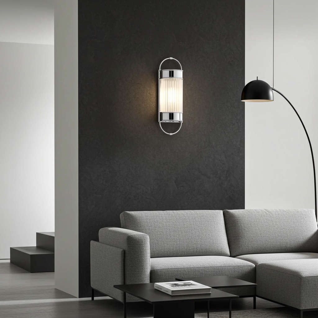 Kohler Terret 1 Light Bath Bar Sconce (Polished Chrome)