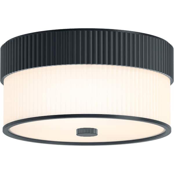 Kohler Tresdoux 3 Light Flush Mount (Gunmetal)