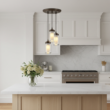 Kohler Artifacts 3 Light Pendant (Oil-Rubbed Bronze)