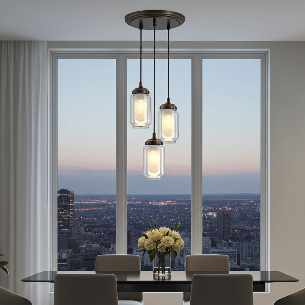 Kohler Artifacts 3 Light Pendant (Oil-Rubbed Bronze)