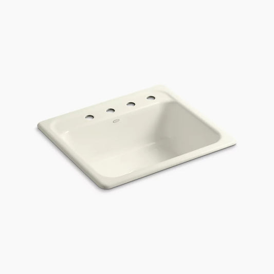 Kohler Mayfield 25x22 SR Sink (Biscuit)
