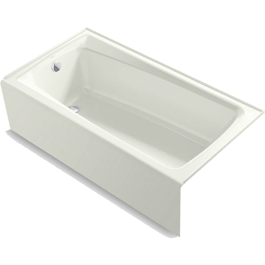 Kohler Irvine 60" x 32" Cast Iron Bath (Biscuit)
