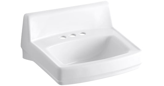 Kohler Greenwich 20x18 Lavatory Sink with Left Drain (White)