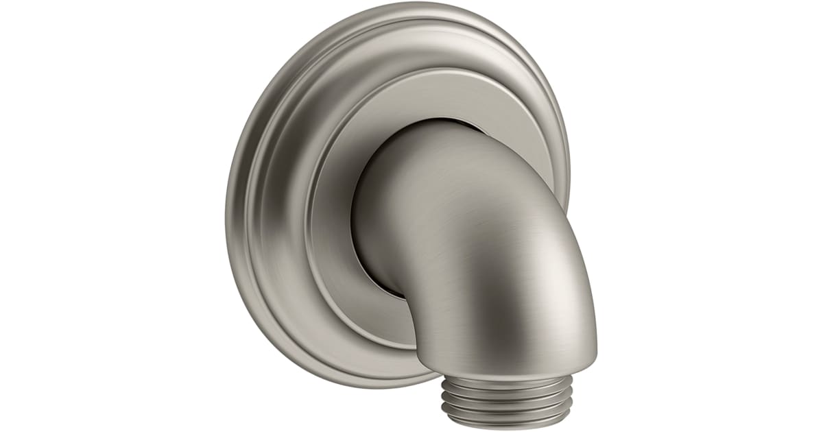 Kohler Bancroft Supply Elbow with Check Valve (Brushed Nickel)