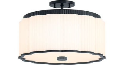 Kohler Tresdoux Semi-Flush Light (Gunmetal)