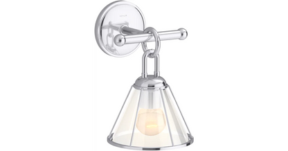 Kohler Terret 1 Light Sconce (Polished Chrome)
