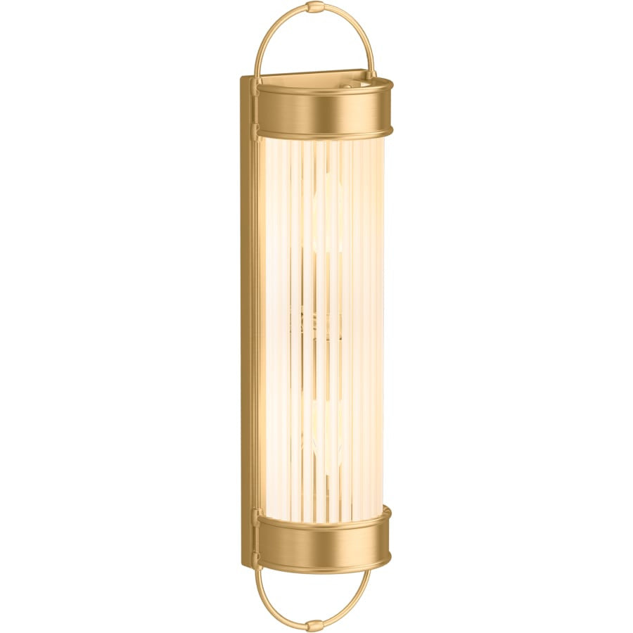 Kohler Terret 2 Light Bath Bar (Polished Brass)