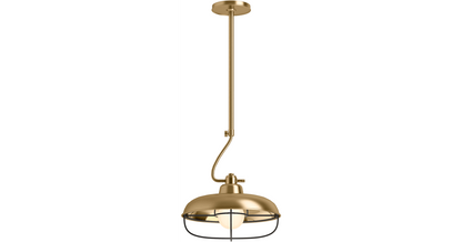 Kohler Modern Farm 1 Light Pendant (Moderne Brushed Gold)