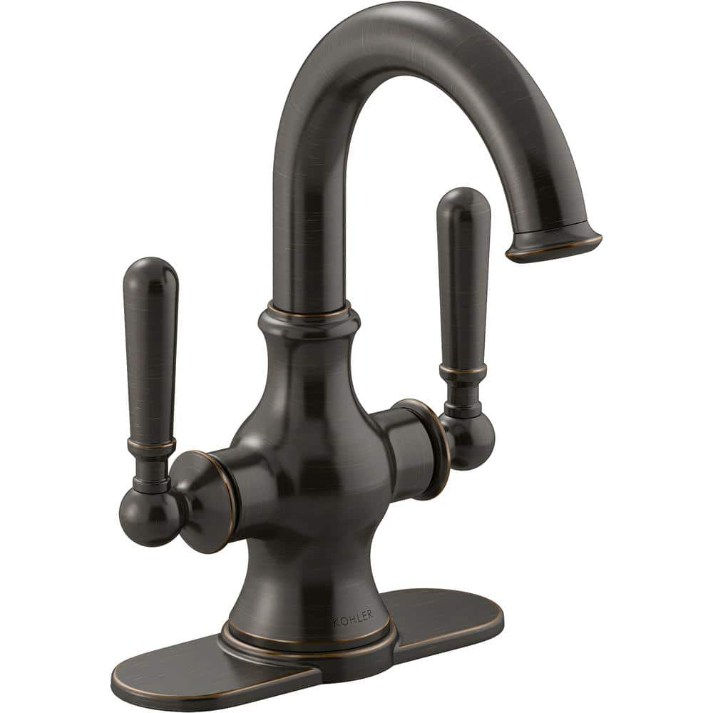 Kohler Capilano Monoblock Lav Faucet (Oil-Rubbed Bronze)