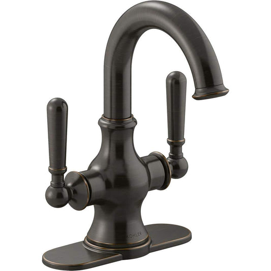 Kohler Capilano Monoblock Lav Faucet (Oil-Rubbed Bronze)