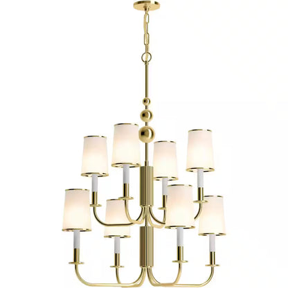 Kohler Tresdoux 8 Light Chandelier (Polished Brass)