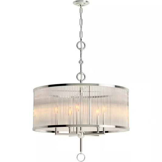 Kohler Terret 5 Light Chandelier (Polished Nickel)