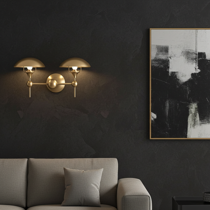 Kohler Vorleigh 2 Light Sconce (Brushed Moderne Brass)