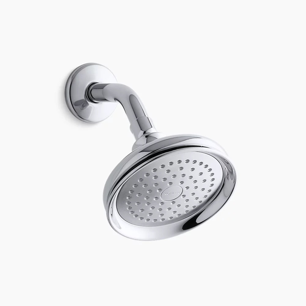 Kohler Bellhaven Single-Function Showerhead (Polished Chrome)