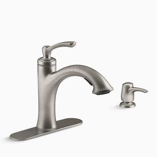 Kohler Elliston Pullout Kitchen Faucet (Vibrant Stainless)