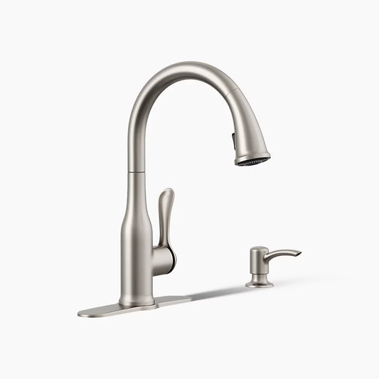 Kohler Motif Pull-Down Faucet (Vibrant Stainless)