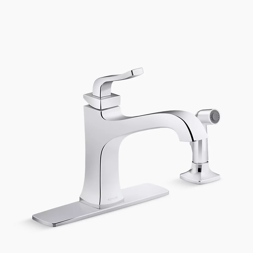 Kohler Rubicon 1 Handle Kitchen Faucet (Polished Chrome)