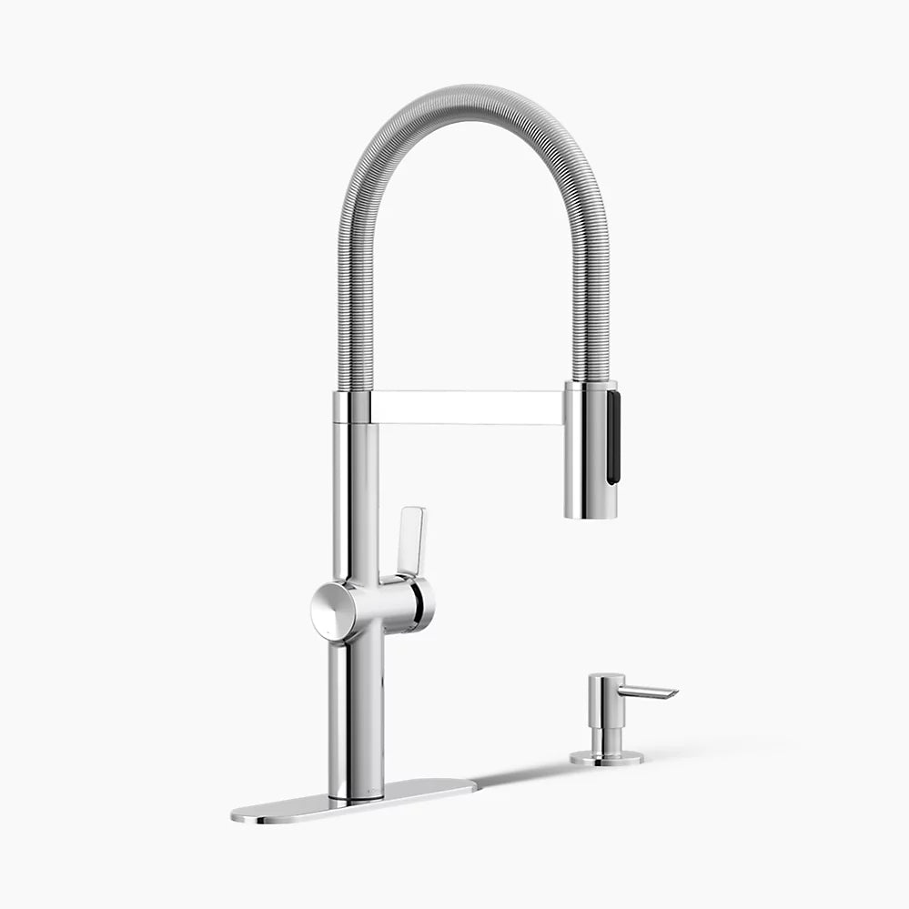 Kohler Koi Semi-Pro Kitchen Faucet (Polished Chrome)