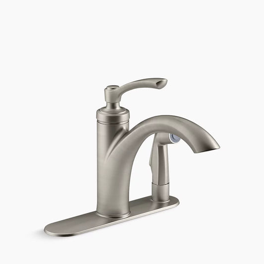 Kohler Linwood Kitchen Faucet with Integrated Spray (Vibrant Stainless)